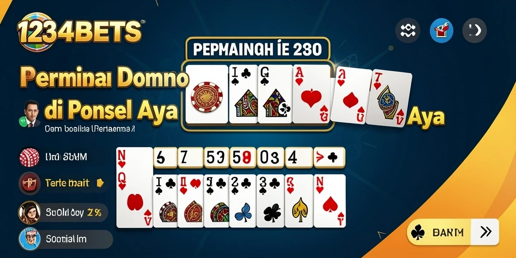 Tampilan gameplay seru dan interaktif dari 1234BETS.