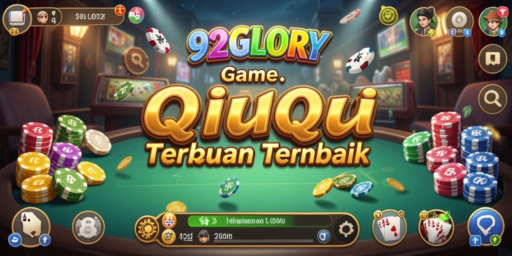Tampilan gameplay QiuQiu di 92GLORY yang seru.