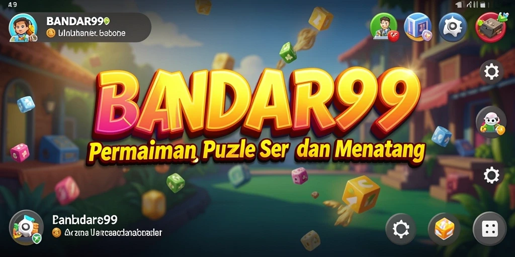 Tampilan menarik dari gameplay Puzzle BANDAR99 yang seru.