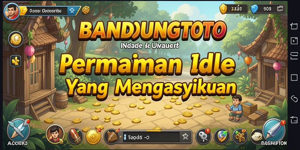 Tangkapan layar permainan <strong>BANDUNGTOTO</strong> menunjukkan mekanisme Idle yang sederhana namun menarik.