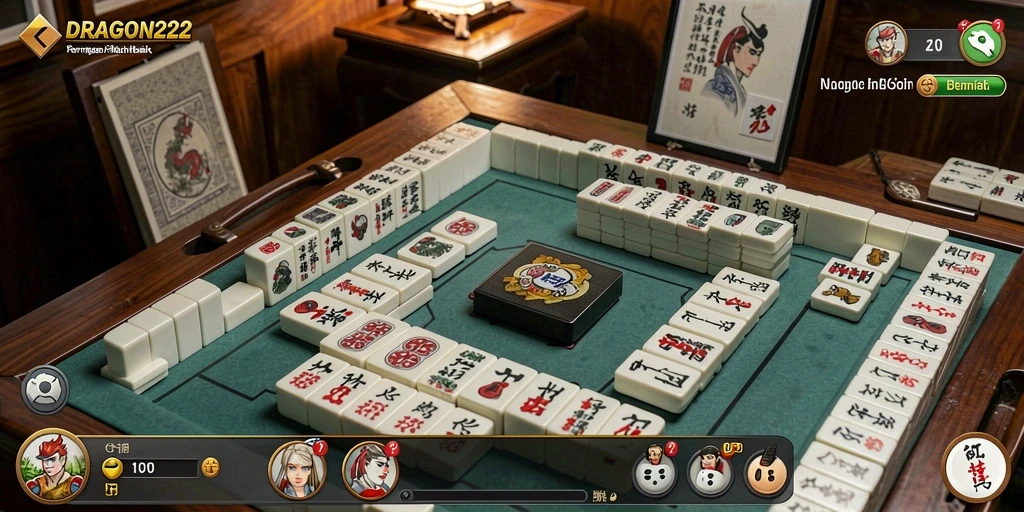Gameplay seru DRAGON222 yang menghadirkan Mahjong klasik.