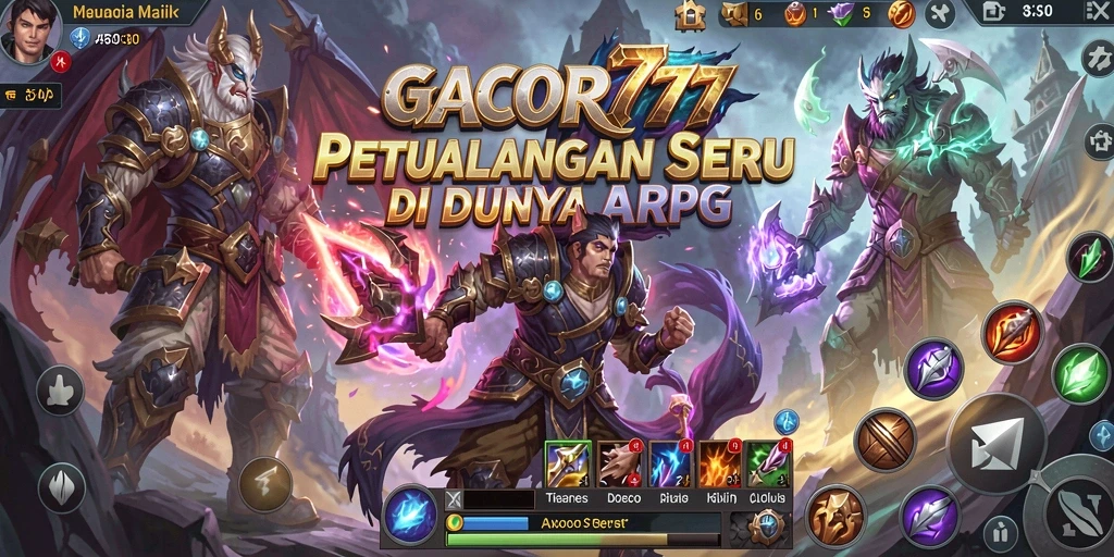 Tampilan gameplay GACOR777 yang mendebarkan dan penuh aksi.