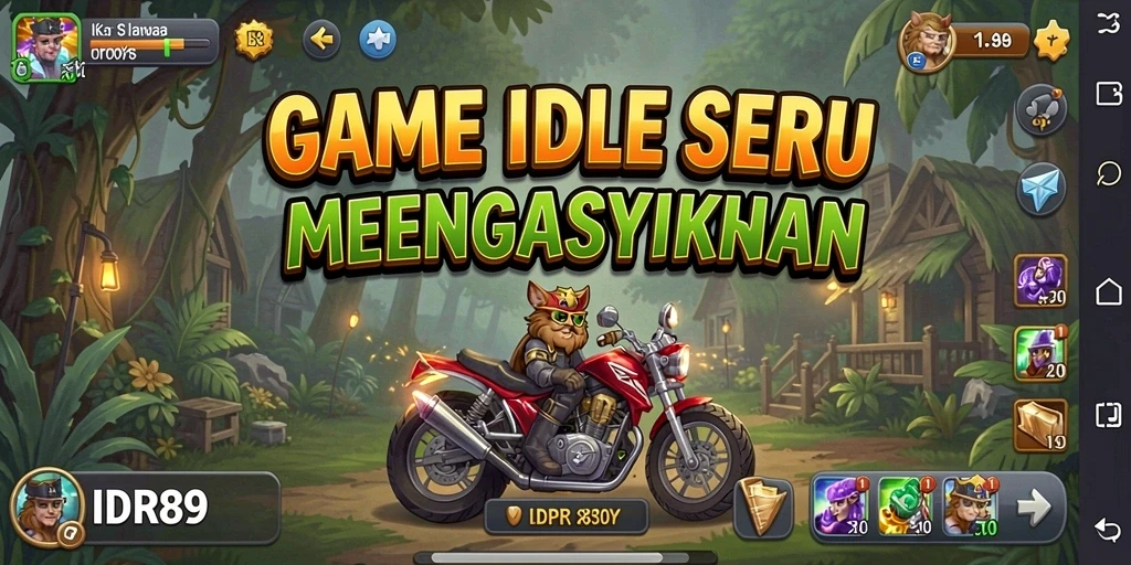 Gameplay seru dan santai di IDR89.