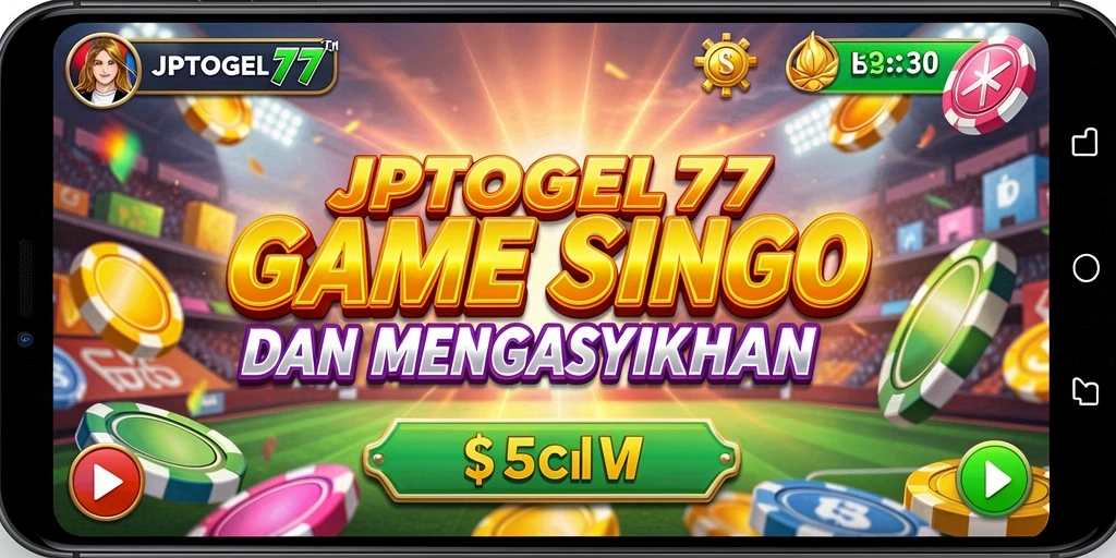 Tampilan gameplay Bingo yang seru di JPTOGEL77.