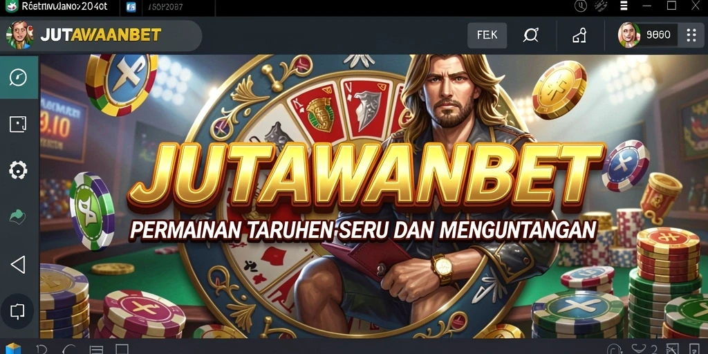 Tampilan gameplay seru dan interaktif di JUTAWANBET.