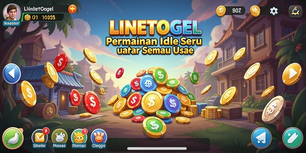 Tampilan menarik gameplay LINETOGEL yang membuat pemain betah bermain.