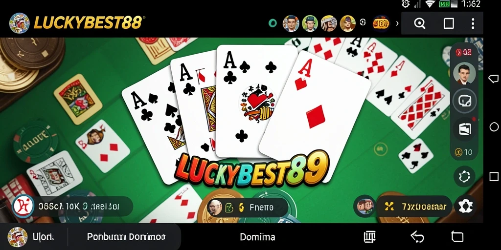 Screenshot gameplay LUCKYBEST88 yang menarik dan interaktif.