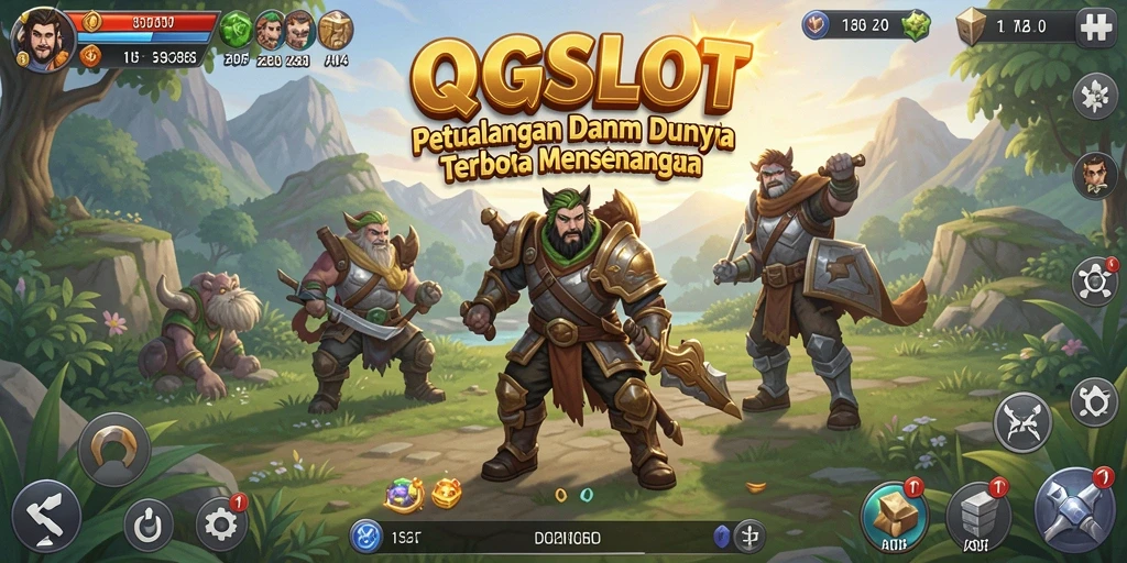 Gameplay QQSLOT yang menawan dalam dunia terbuka.