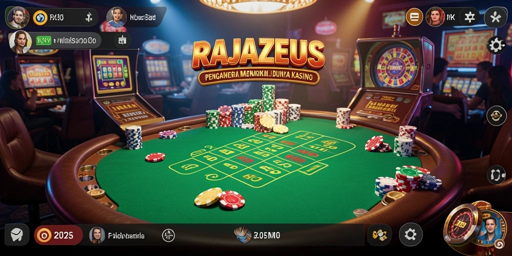 Tampilan menarik dari gameplay RAJAZEUS yang mengasyikkan.