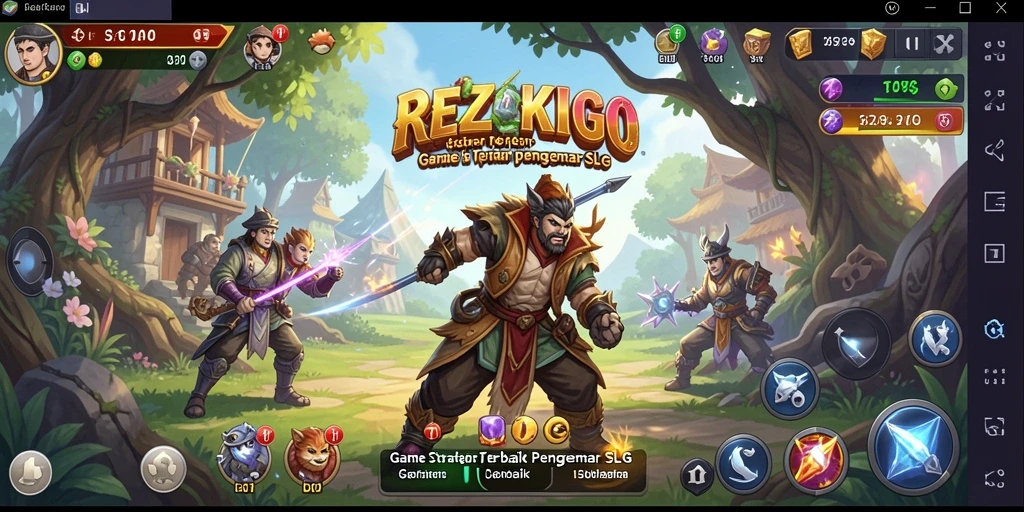 Tampilan gameplay yang menarik dan menantang di REZEKIGO.