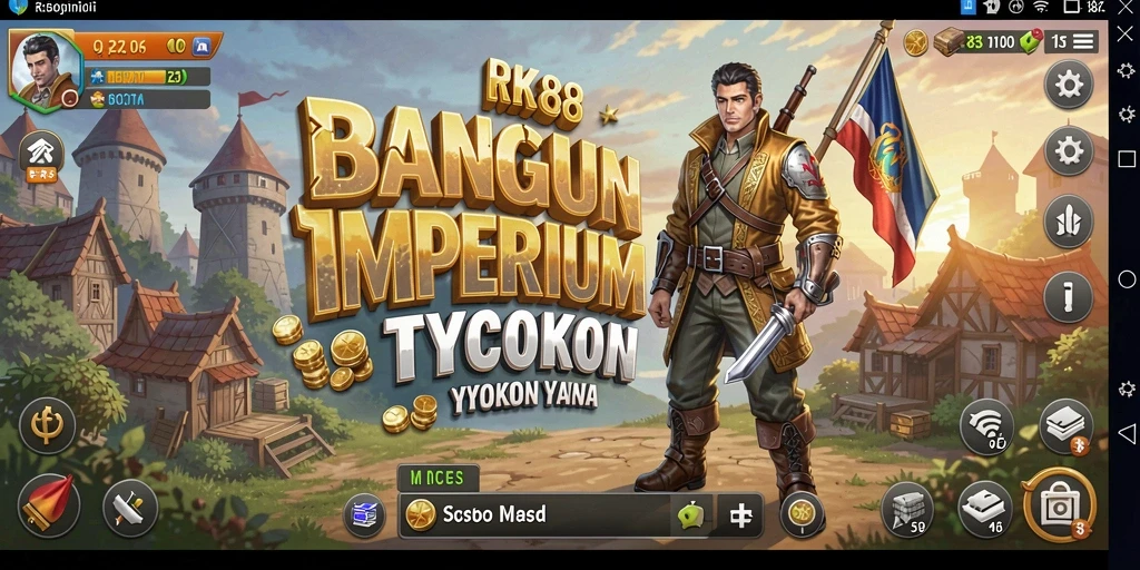 Tampilan menarik dari gameplay RK88 yang seru dan strategis.