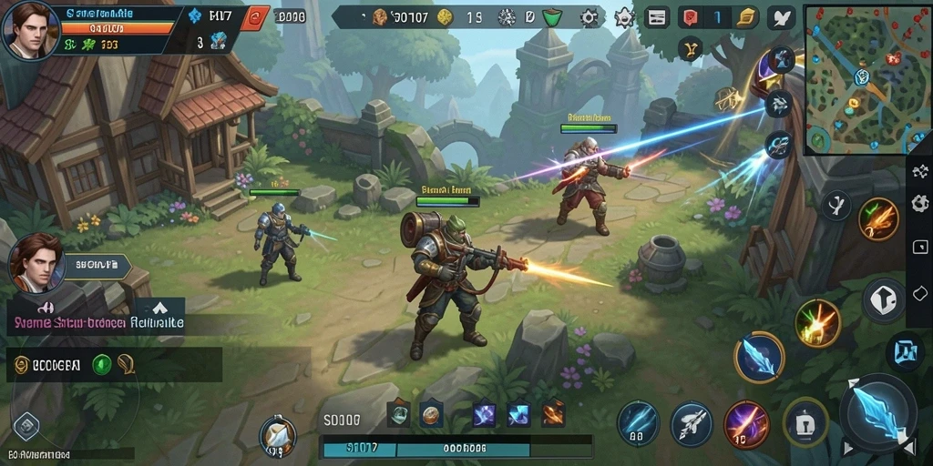 Gambaran utama gameplay SLG yang menantang dan menarik di SD107.