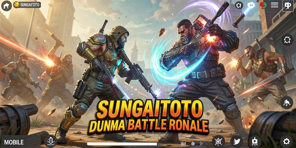 Tampilan gameplay SUNGAITOTO yang intens dan menarik.