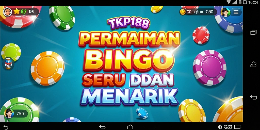 Screenshot utama TKP188 menampilkan gameplay Bingo yang mengasyikkan.