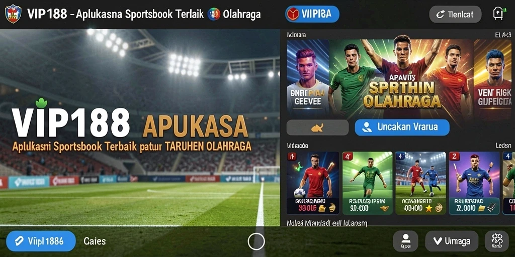 Tampilan gameplay <strong>VIP188</strong> saat bertaruh pada olahraga favorit.
