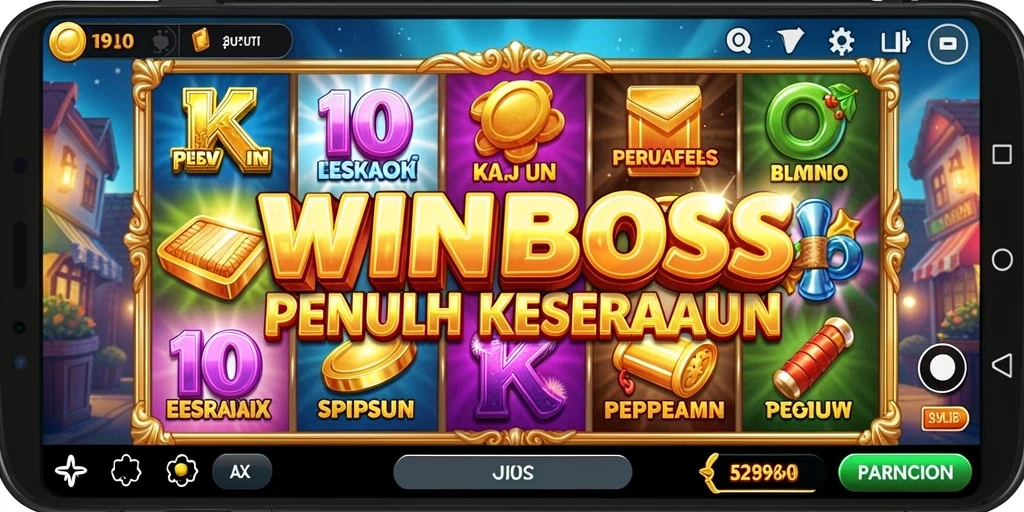 Tampilan seru dari gameplay Slot di WINBOSS.
